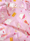 Παιδικό Σεντόνι Αιγαίον 100X200+35 / pink